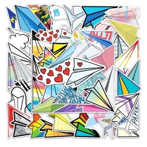 🍉5 for $25* Laptop Paper Plane Stickers